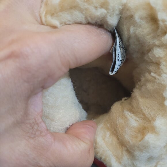 TODDLER~ BEARPAW BOOTS~SHEEPSKIN FOOTBED & SUEDE OUTSIDE~ SO CUTE! SIZE  9 - Picture 10 of 14